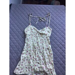 Zara Dress Floral pattern mini style Size L